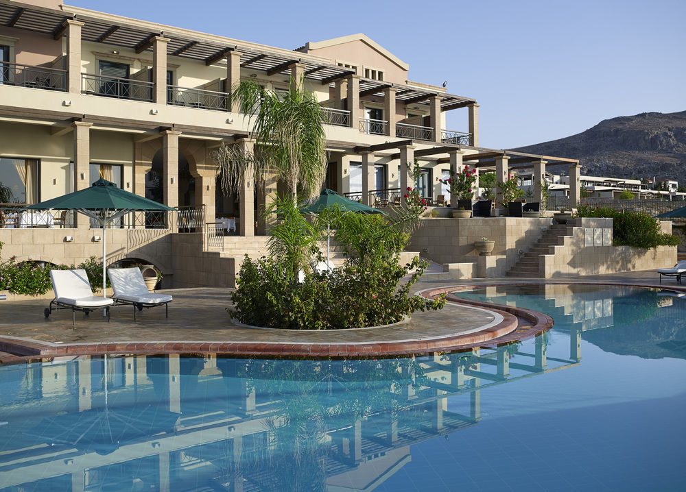 Mitsis Lindos Memories Resort & Spa (Adults Only) Экстерьер фото